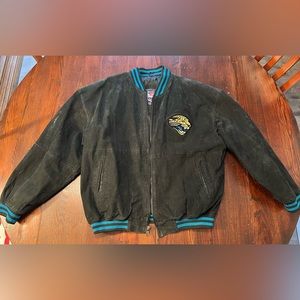 Vintage NFL Jacksonville Jaguars Leather Jacket